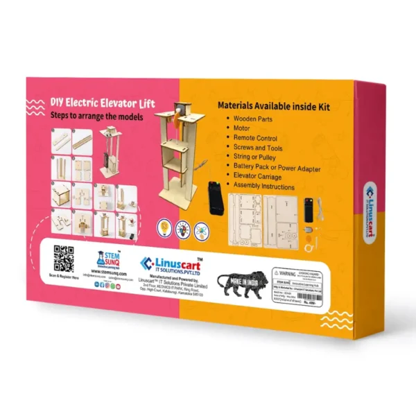 DIY stem electric elevator stem kit box