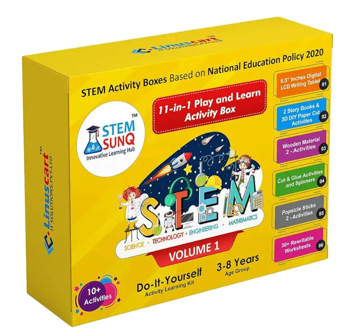 STEM Activity Kit for 3-8 Years Children