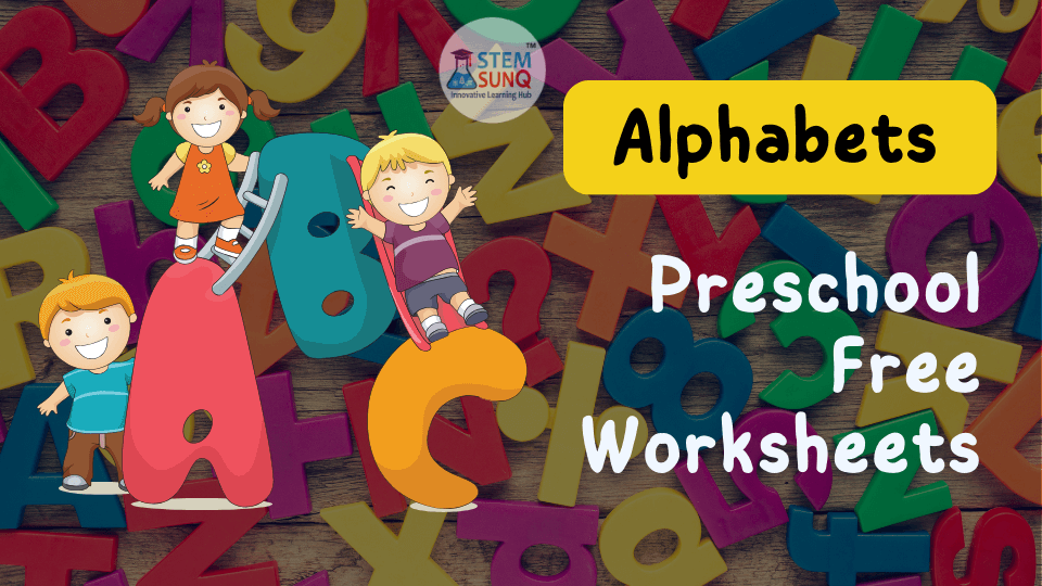 Alphabets Preschool Free Worksheets