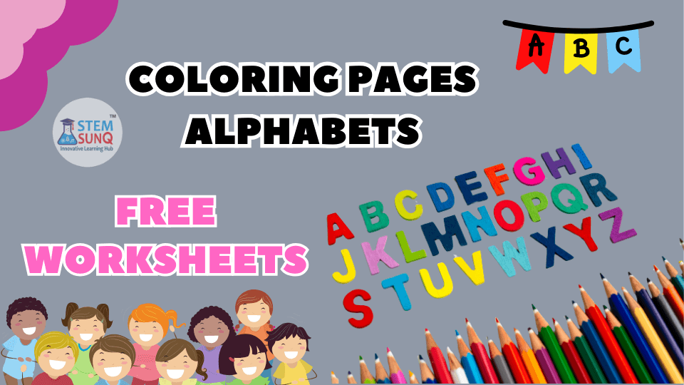 Coloring Pages Alphabets Free Worksheets