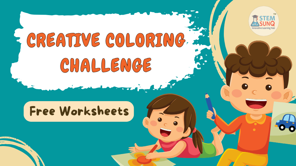 Creative Coloring Challenge Free Worksheets for Kids
