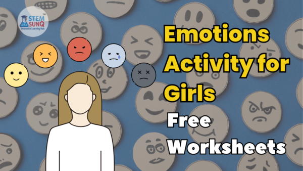 Emotions Activity for Girls Free Worksheets