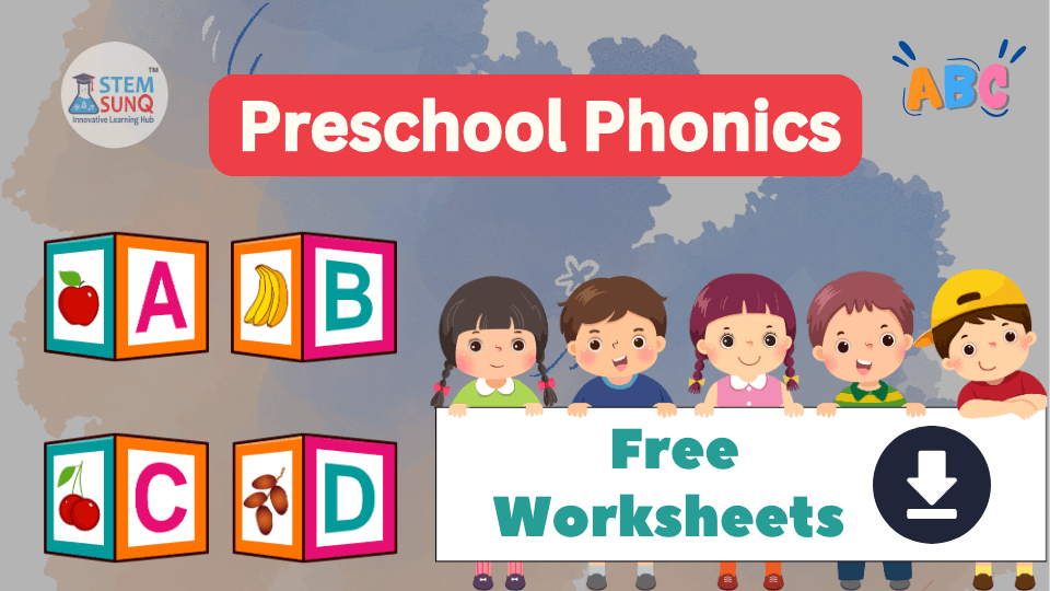 Preschool Phonics Free Worksheets