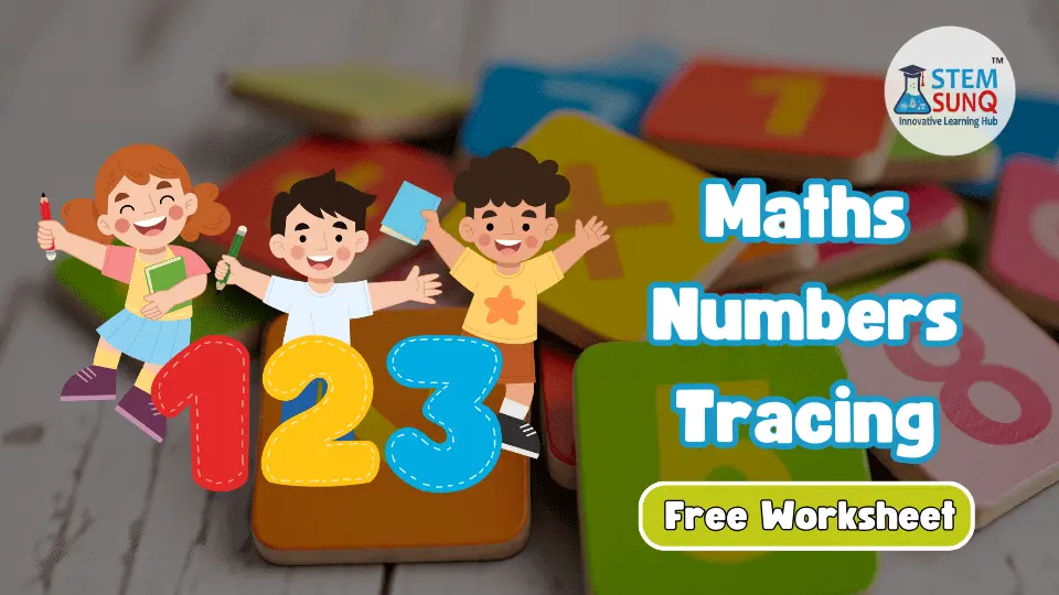 Maths-Numbers-Tracing worksheet download