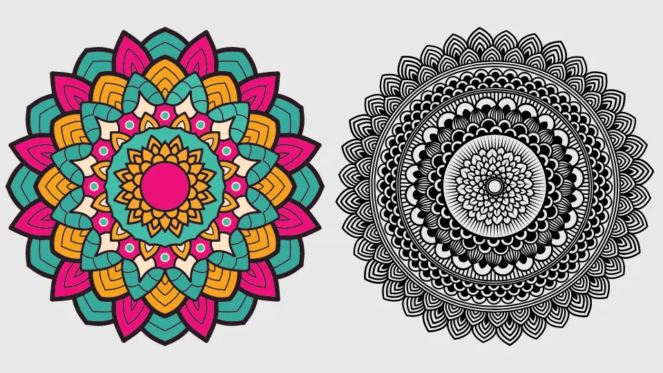 Colorful Mandala Art Designs