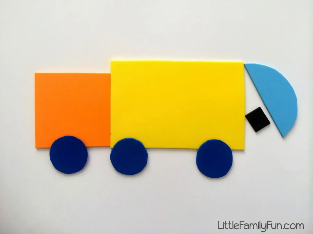 Assemble a Truck from Shapes