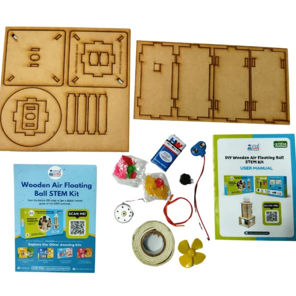 floating ball diy wooden stem kit