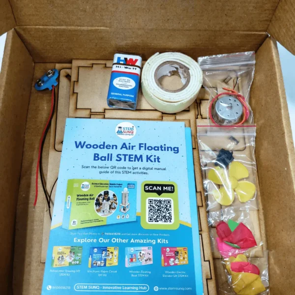 floating ball diy wooden stem kit