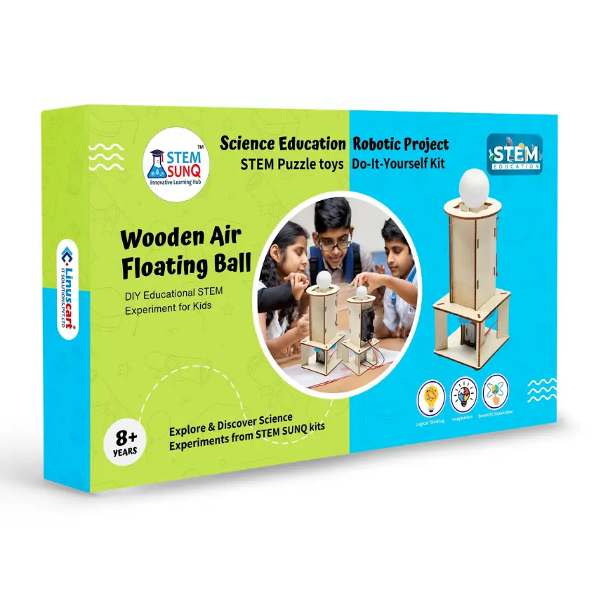 Wooden Air Floating Ball STEM Kit