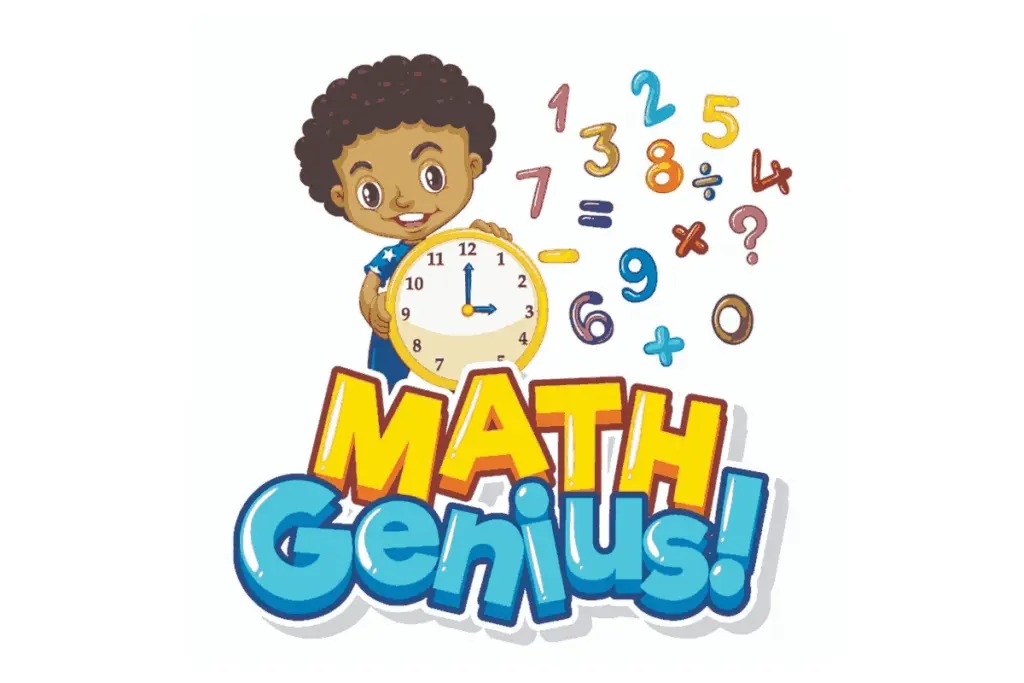 math genius kid cartoon