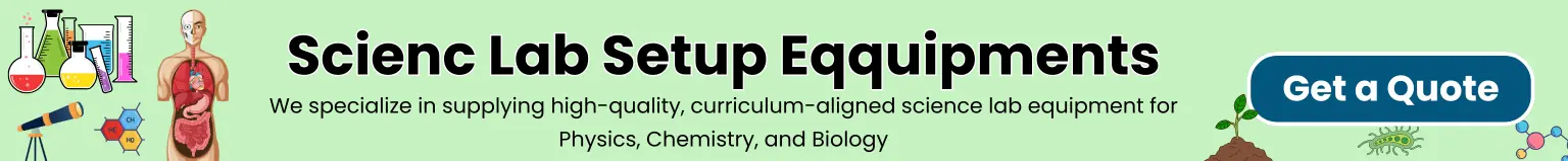 science lab setup equipments