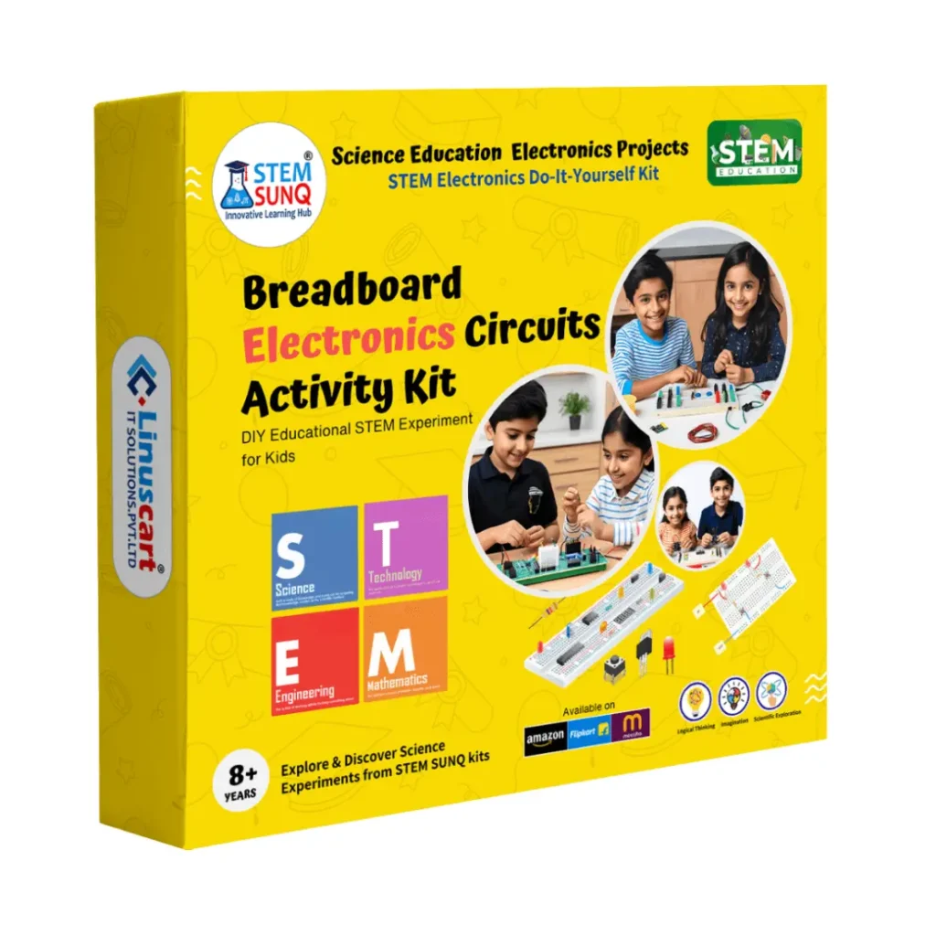 breadboard circuit activity kit for kids