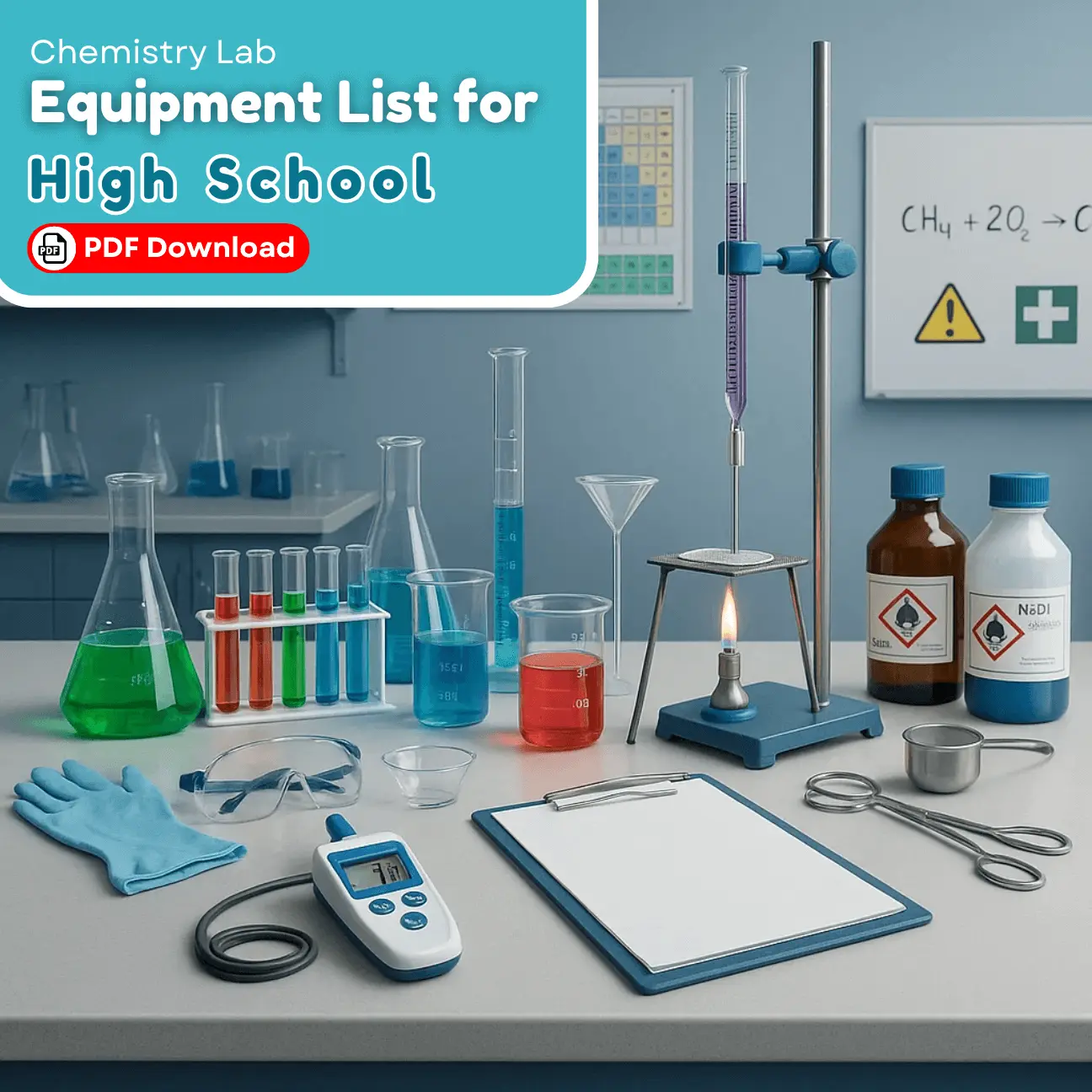 Chemistry-Lab-Equipment-List-for-High-School-–-PDF-Download