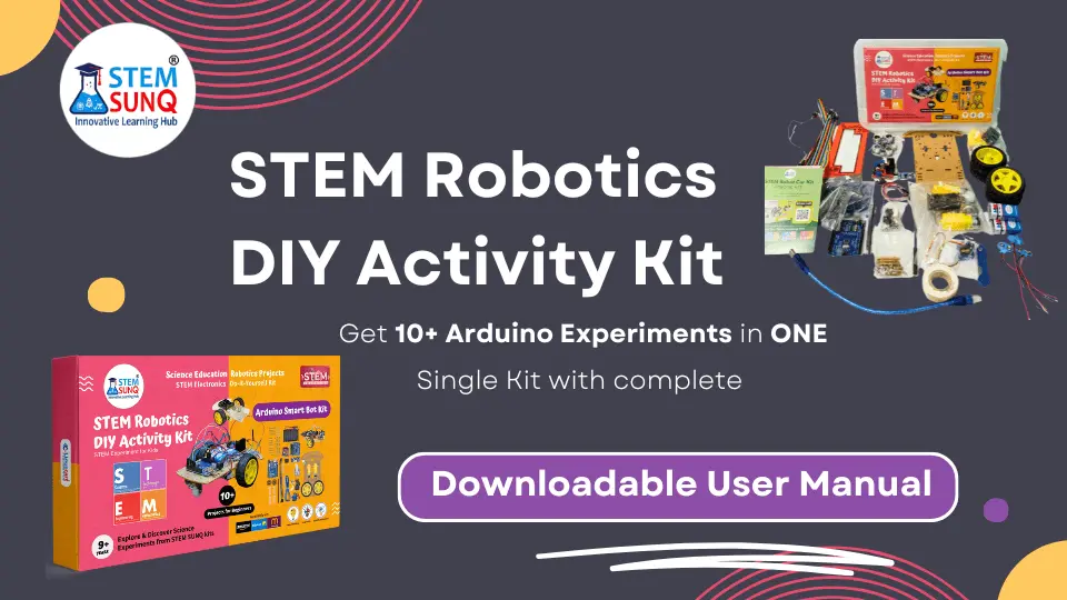 Robotics DIY Activity Kit (8+ experiments with downloadable user manual)