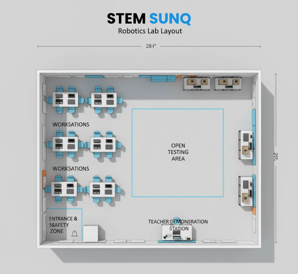 Plan-the-Lab-Space-Layout-for-robotics-lab-setup-in-school-classroom.