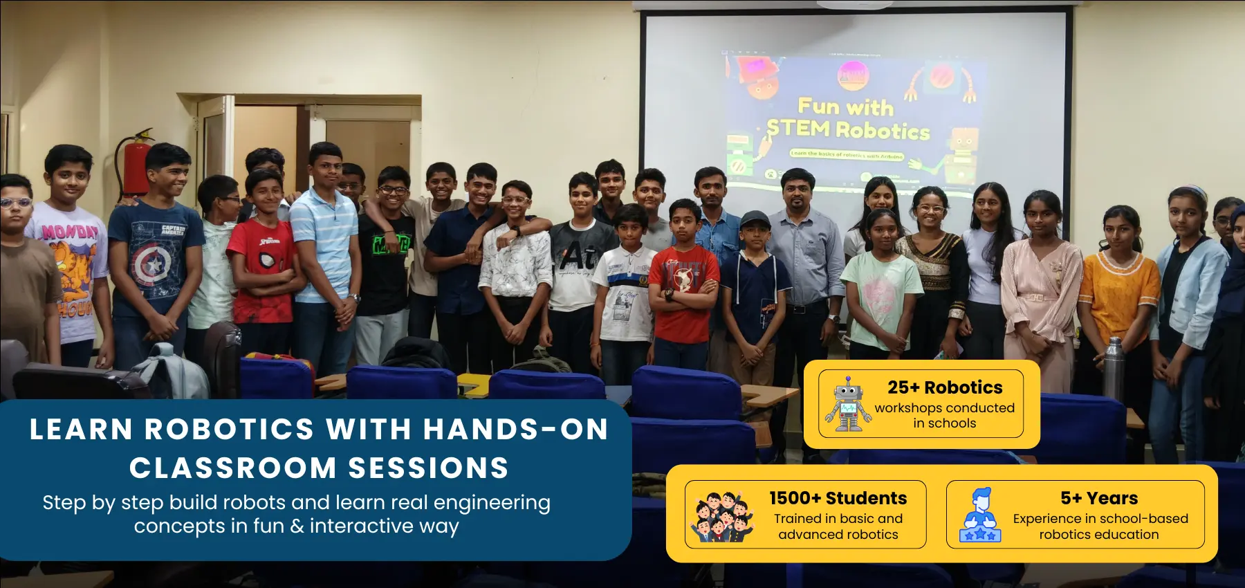 STEMSUNQ website Robotics Workshop Slider