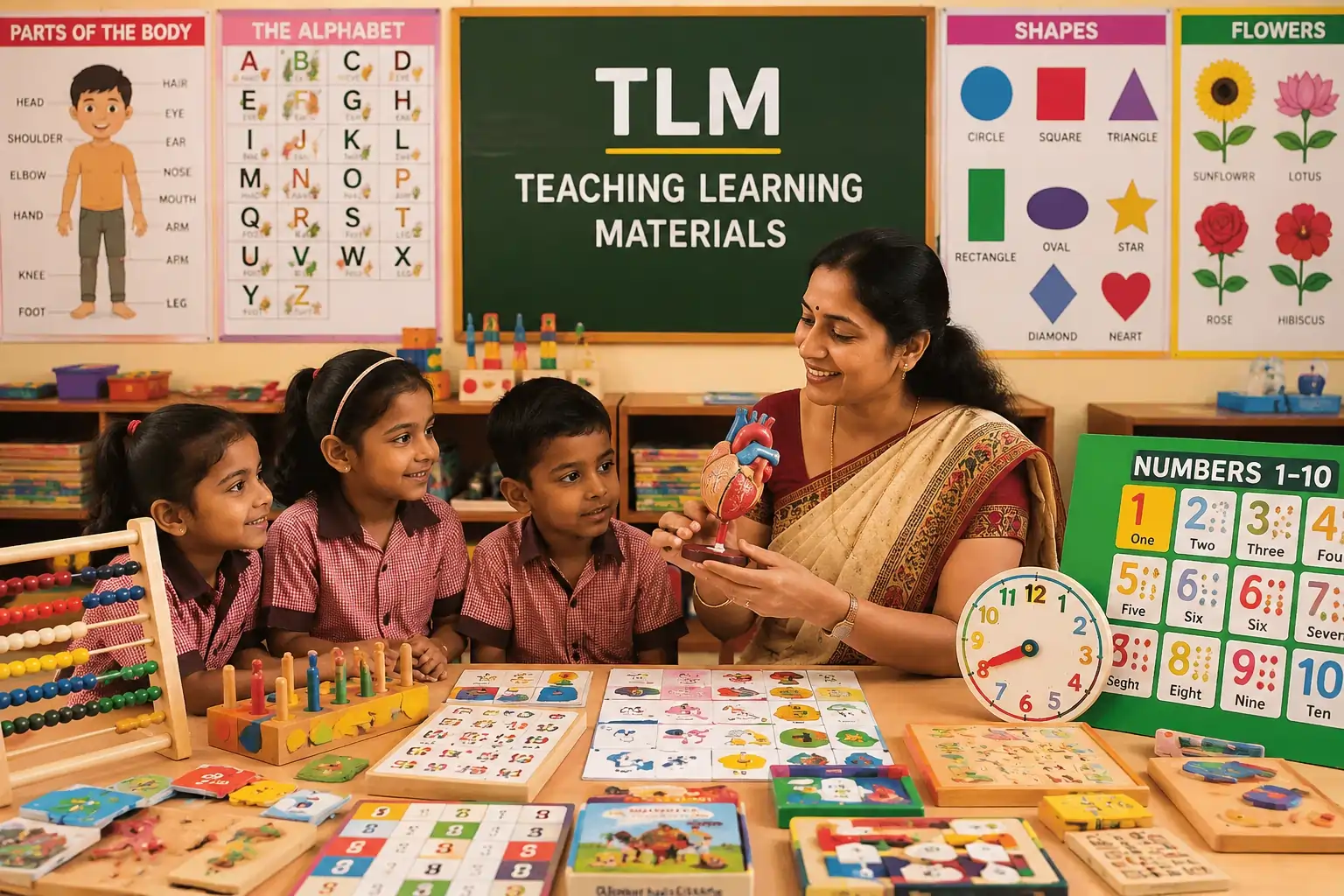 Teaching Learning Materials (TLM) for Schools, Anganwadis & Educational Institutions